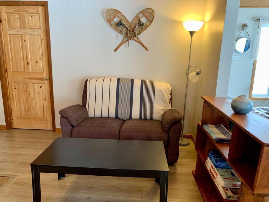 Le Chalet Bleu, Aux Pieds Des Monts-Valin Saint-David-de-Falardeau Extérieur photo